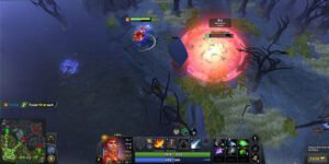 Intelligence heroes like Lina can stun enemies
