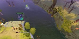 Abaddon places an Observer Ward to find runes