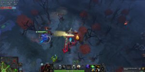 Sven uses Storm Hammer on his opponents