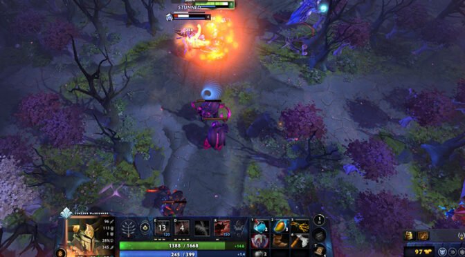 Centaur takes the lead in a battle as a Strength hero
