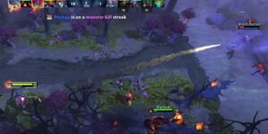 Sniper hits his opponent with a ranged ability