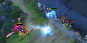 Intelligence heroes like Lich can slow enemies