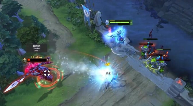 Intelligence heroes like Lich can slow enemies